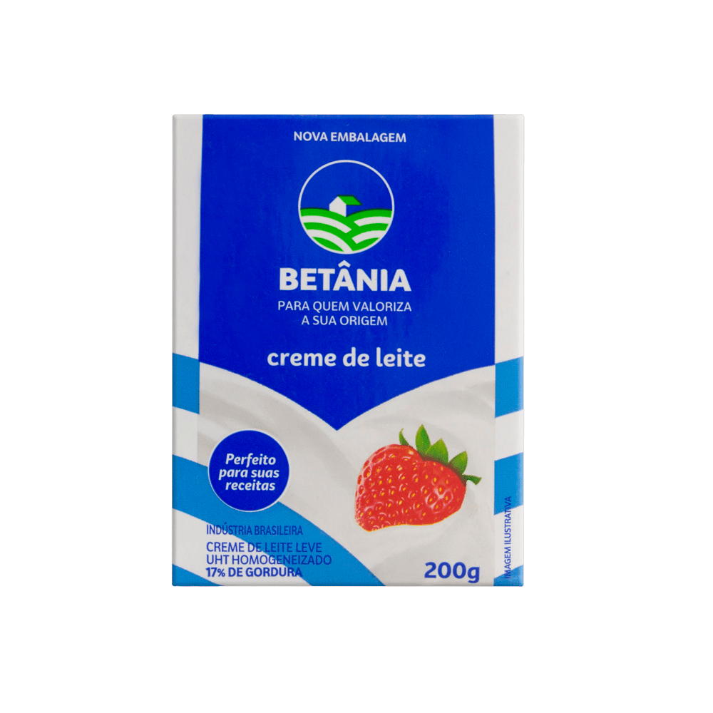 Creme de Leite Betânia 200g